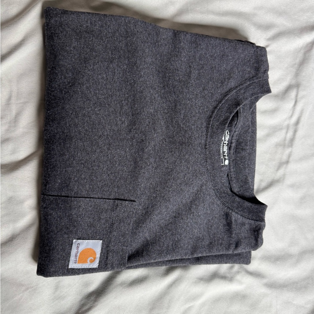 Carhartt Gray Pocket T-Shirt